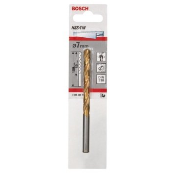 Bosch Metal Matkap Ucu HSS-TiN (DIN 338) Titanyum 7,0x109 mm (1 Adet) - 2608596721