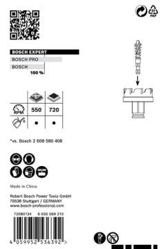 Bosch Delik Açma Testeresi Expert TCT SM 22 mm - 2608900493