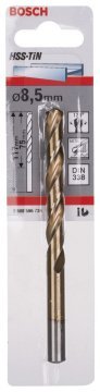 Bosch Metal Matkap Ucu HSS-TiN (DIN 338) Titanyum 8,5x117 mm (1 Adet) - 2608596736