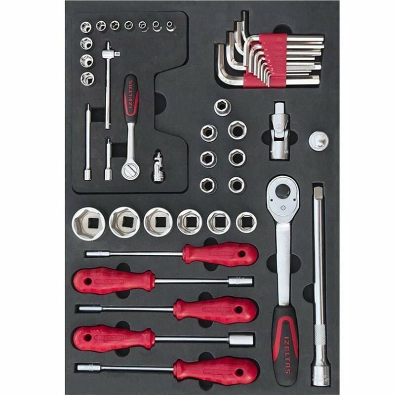 İzeltaş Eko Serisi Dolap 2. Çekmece İçi 49 Parça