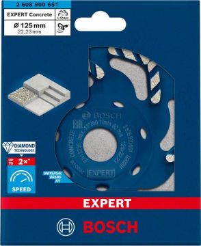 Bosch Elmas Çanak Disk Expert BF Concrete 125 mm - 2608900651