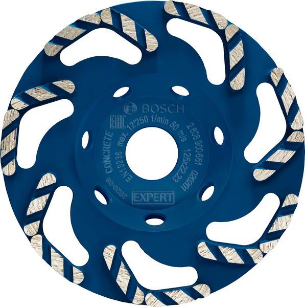 Bosch Elmas Çanak Disk Expert BF Concrete 125 mm - 2608900651