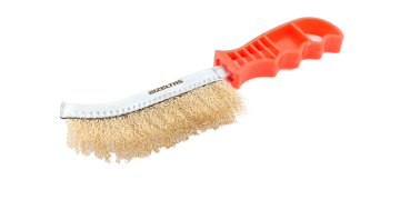 İzeltaş Kıvrık Uçlu Fırça Plastik Saplı 270 mm