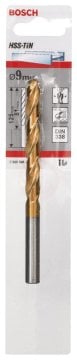 Bosch Metal Matkap Ucu HSS-TiN (DIN 338) Titanyum 9,0x125 mm (1 Adet) - 2608596741