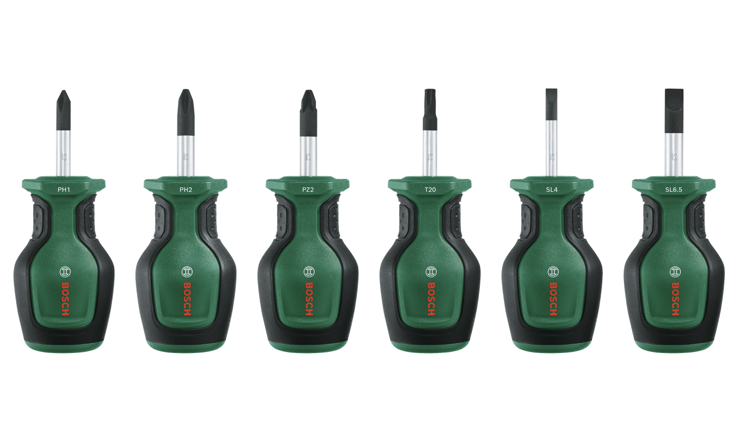 Bosch Kısa Tornavida Seti 6 Parça - 1600A032UK