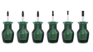 Bosch Kısa Tornavida Seti 6 Parça - 1600A032UK