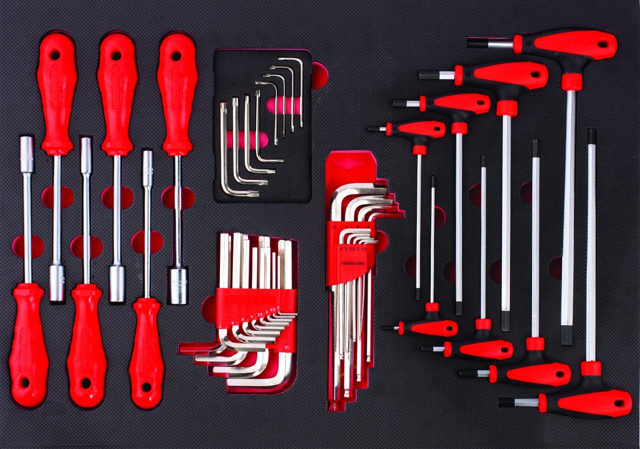 İzeltaş Premium Serisi Dolap 4. Çekmece İçi 43 Parça