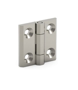 Mesan Yaprak Menteşe Zamak 60X60 Mm Delikli