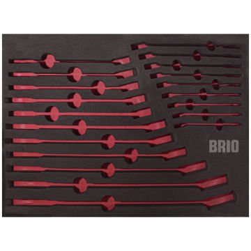 Brio Anahtar Kombine Set 20 Parça 6-32 Sünger Yatak Boş