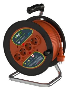 Bylion Pmk Serisi Plastik Kablo Makarası (Ip 20) 3X2,5 Mm 20 Mt (Pmk-20325-F)