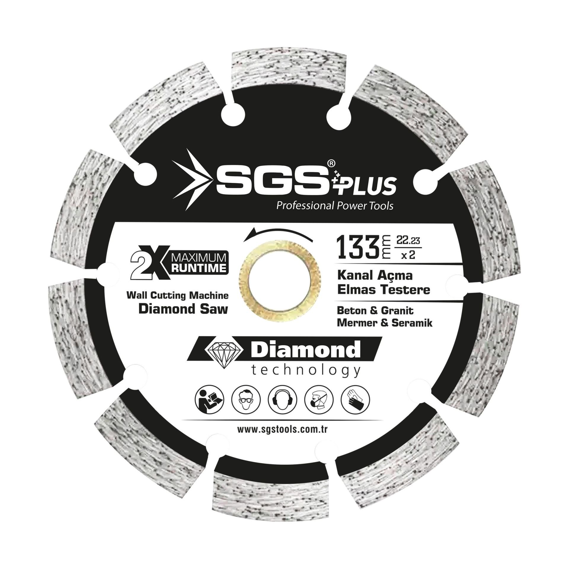 SGS 5301 Elmas Testere / 133Mm