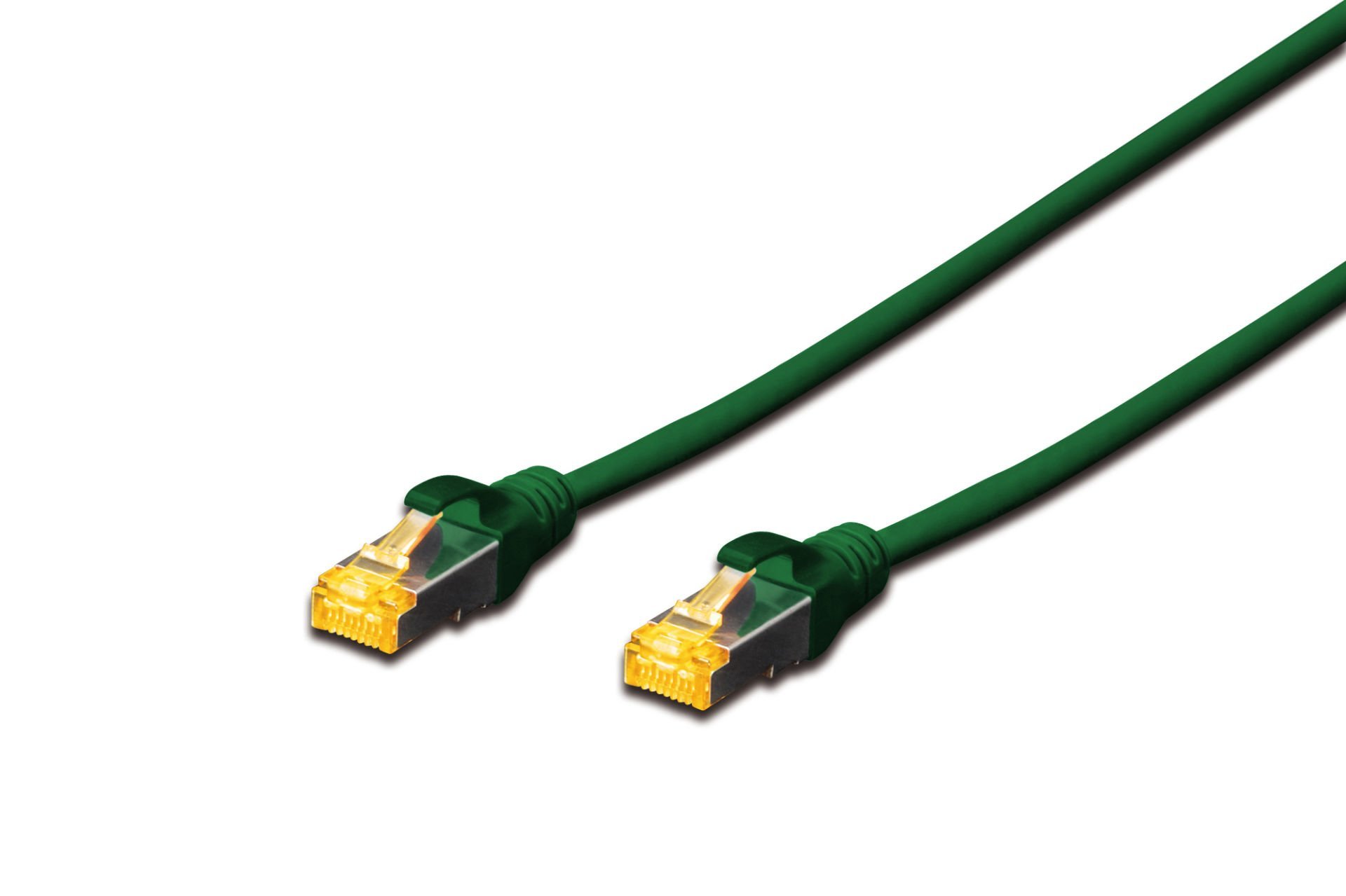 Assmann Digitus Cat 6A S-Ftp Patch Kablosu, Lszh, Cu, Awg 26/7, 5 Mt, Yeşil Renk