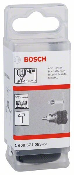 Bosch Anahtarlı Mandren 1/2 İnç - 20 UNF Ø1,5-13 mm V1 - 1608571048