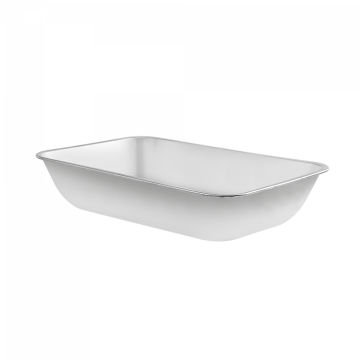 YKS Galvanizli Harç Teknesi Kulpsuz