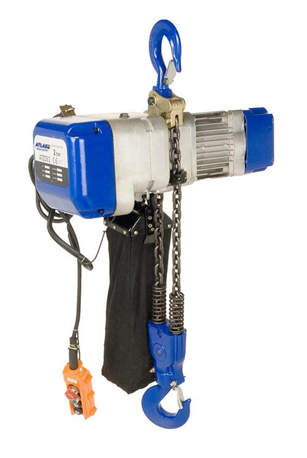 Atlas Pro 2 Ton 12 Mt Çift Hız Elektrikl Zincirli Vinç
