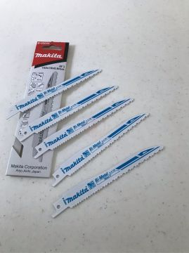Makita Bi-Metal Kılıç Testere Bıçağı 152 mm (B-05044) (5 Adet)
