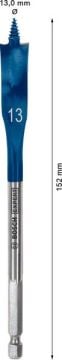 Bosch Ahşap Matkap Uç Expert SCS Yaprak HEX 13x152 mm - 2608900313