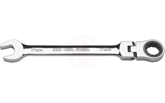 Ceta Form C-Gear Cırcırlı Kombine Anahtar (Mafsallı) 10 Mm