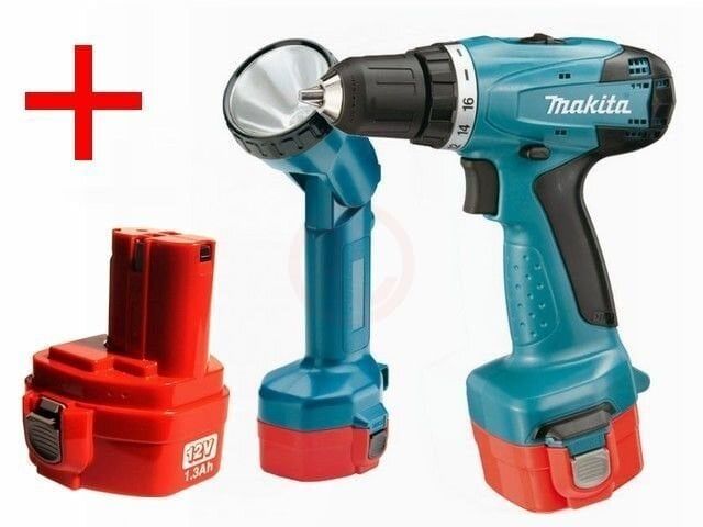 Makita 8271Dwple Akülü Darbeli Matkap + El Feneri