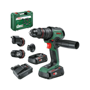 Bosch Advancedımpact 18V-80 Quicksnap (2X 2,5 Ah) + Al18V-44 (Set - 3 Bağlantı)