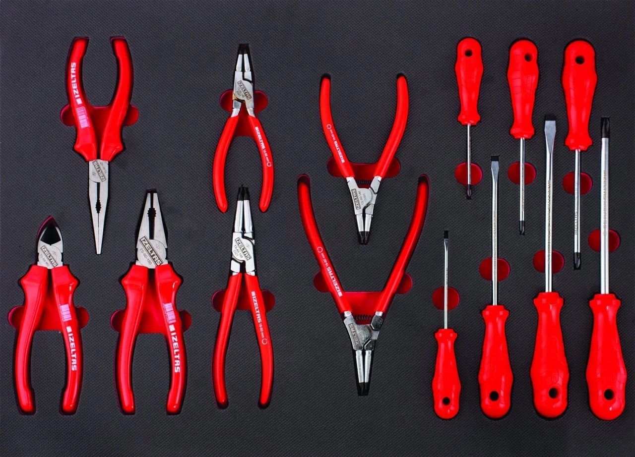 İzeltaş Premium Serisi Dolap 3. Çekmece İçi 14 Parça