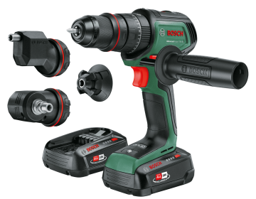 Bosch Advancedımpact 18V-80 Quicksnap (2X 2,5 Ah) + Al18V-44 (Set - 3 Bağlantı)