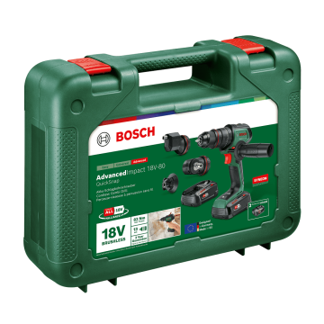 Bosch Advancedımpact 18V-80 Quicksnap (2X 2,5 Ah) + Al18V-44 (Set - 3 Bağlantı)