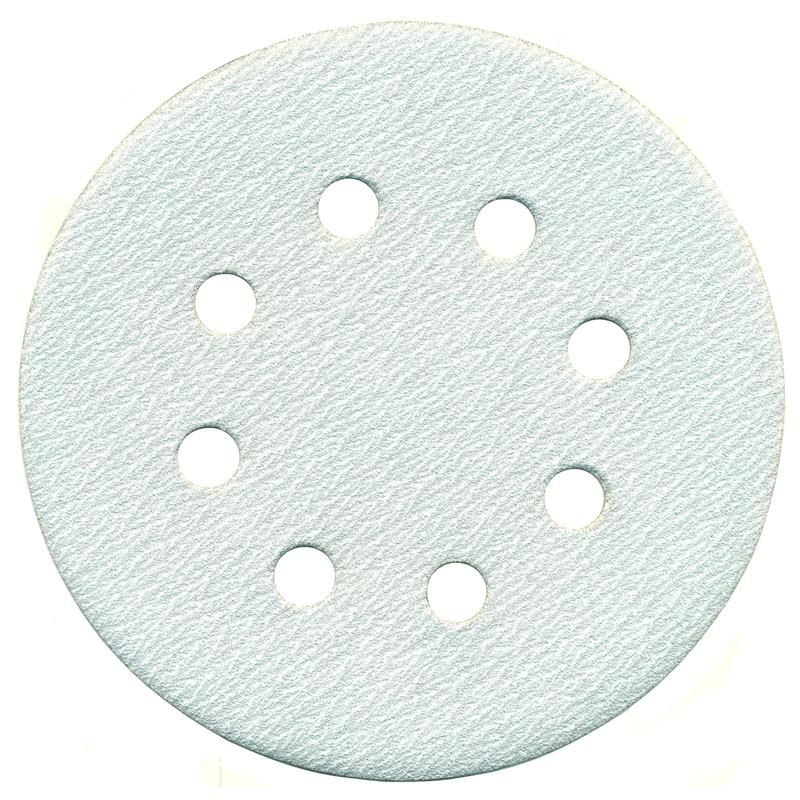 Nikon Alüminyum Oksit Cırtlı Disk Zımpara Ahşap 8 Delikli 125 Mm 80 Kum (N33395)