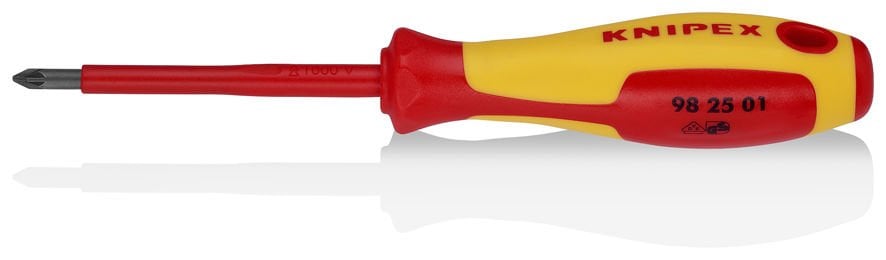 Knipex Vde Pozidriv Uçlu Tornavida 187 Mm - KNI982501