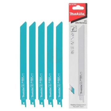 Makita Bi-Metal Kılıç Testere Bıçağı 225 mm (B-16782) (5 Adet)