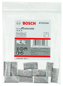 Bosch Elmas Karot Uçları İçin Segman Best For Concert Ø122 mm (10 Adet) - 2608601390