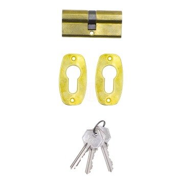 Yale Kilit 70 mm Silindirli 3 Anahtarlı Barel - Yale-210/70