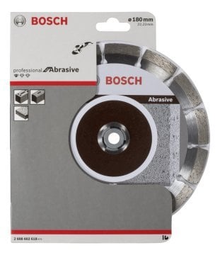 Bosch Elmas Kesme Diski Standard For Abrasive 180x22,23 mm - 2608602618