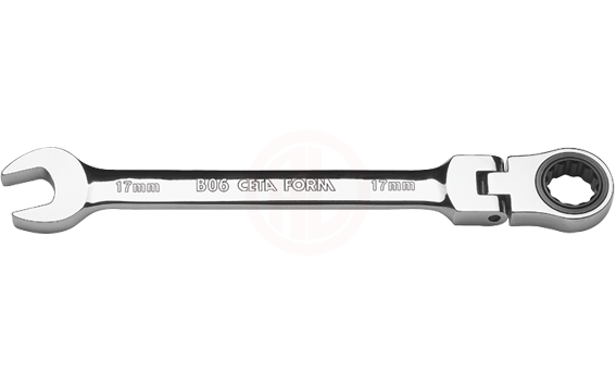Ceta Form C-Gear Cırcırlı Kombine Anahtar (Mafsallı) 16 Mm
