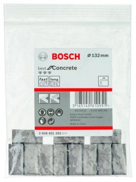 Bosch Elmas Karot Uçları İçin Segman Best For Concert Ø132 mm (11 Adet) - 2608601392