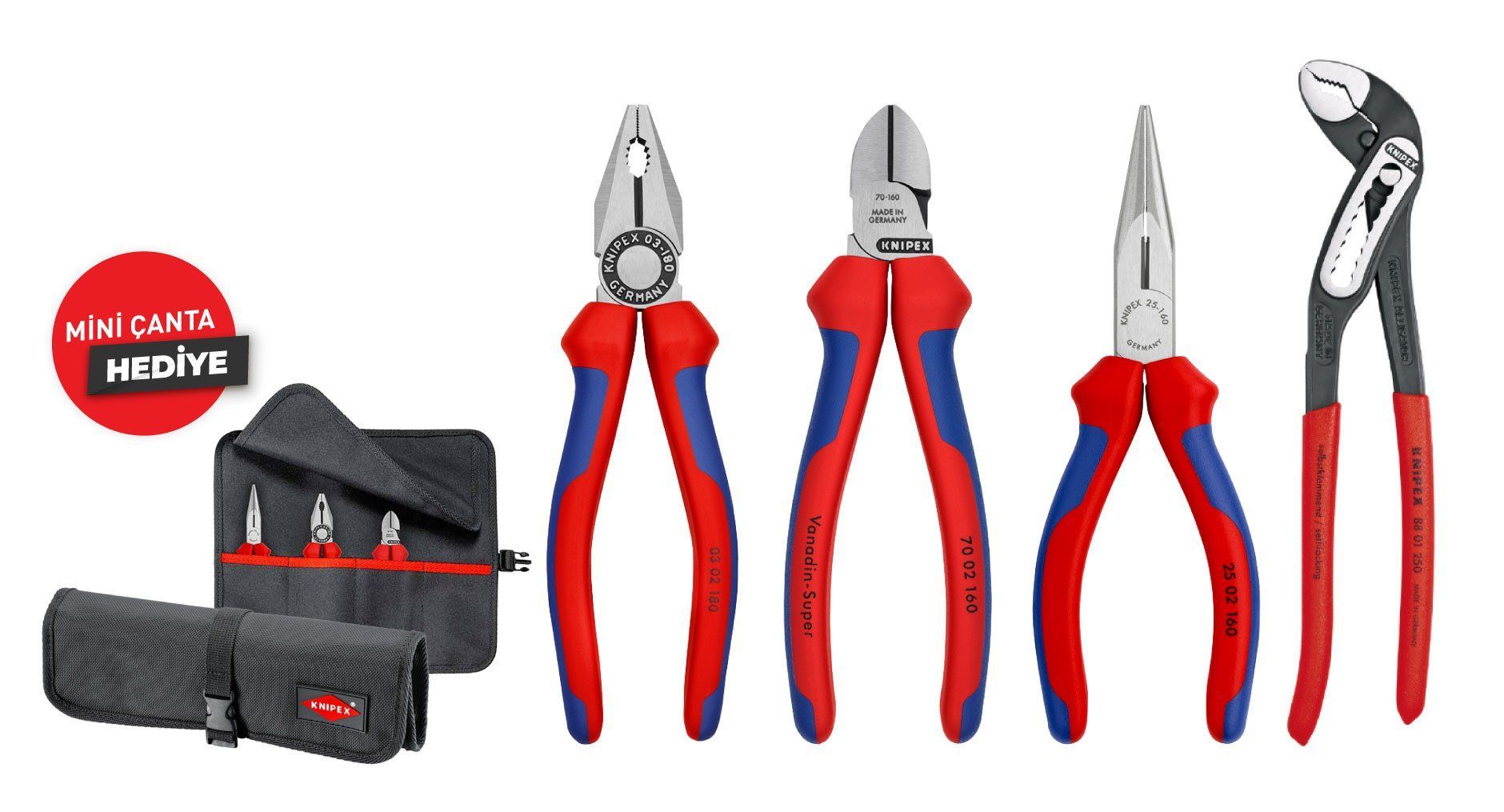 Knipex 00 19 56 Set - KNI001956SET
