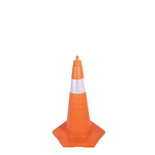 MFK Plastik Pvc Koni 52 Cm 1,25 Kg Turuncu Tek Reflektifli - MFK3152