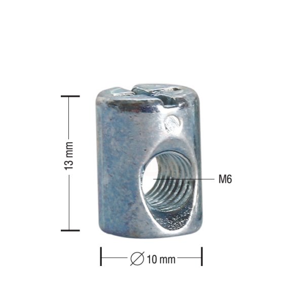 Ayder Silindir Somun 10X13 - A031054