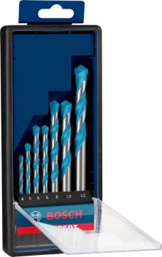 Bosch Çok Amaçlı Matkap Ucu Expert CYL-9 MC Set (7 Parça) (4/5/6/8/10/12 mm) - 2608900647