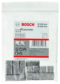 Bosch Elmas Karot Uçları İçin Segman Best For Concert Ø152-162 mm (12 Adet) - 2608601394