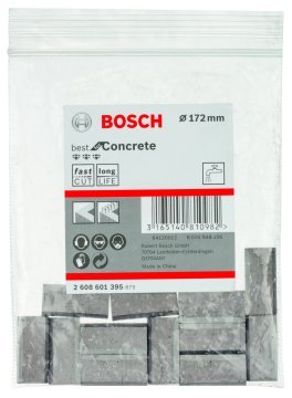 Bosch Elmas Karot Uçları İçin Segman Best For Concert Ø172 mm (12 Adet) - 2608601395
