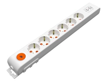 Mutlusan Altılı Usb Anaht. Top.Lı Grup Priz(Ç.K.)(3 Mt)