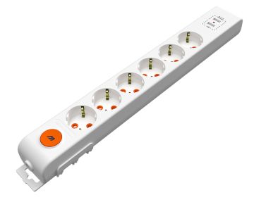 Mutlusan Altılı Usb Anaht. Top.Lı Grup Priz(Ç.K.)(3 Mt)