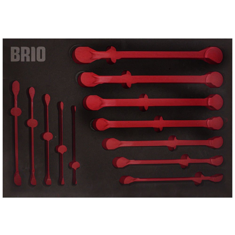 Brio Anahtar Yıldız Set 12 Parça 6X7-30X32 Sünger Yatak Boş