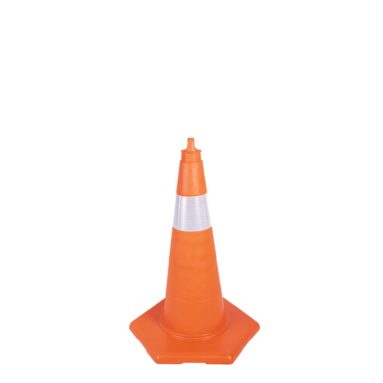 MFK Plastik Pvc Koni 52 Cm 1,70 Kg Turuncu Tek Reflektifli - MFK3157