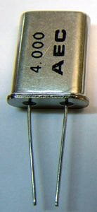 Schukat Krıstal, 4,0 Mhz Hc-18/U