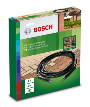 Bosch Sistem Aksesuar / Yüksek Basınç Hortumu 6 Mt (Easy ve Universal Aquatak Serisi İçin) - F016800360