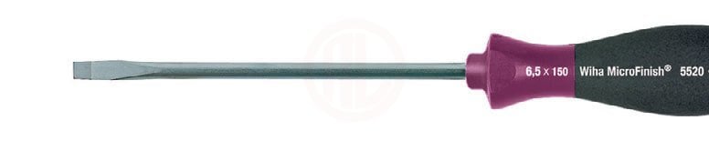 Wiha 520MF DÜZ TORNAVİDA 6.5x150 MM - WIH520MF6.5-150