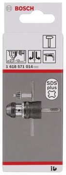 Bosch Anahtarlı Mandren SDS-Plus Ø2,5-13 mm - 1618571014