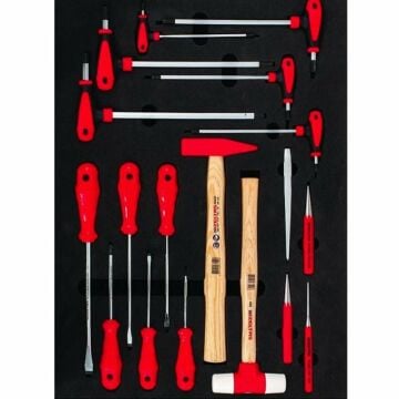 İzeltaş Garaj Serisi Dolap 4. Çekmece İçi 18 Parça